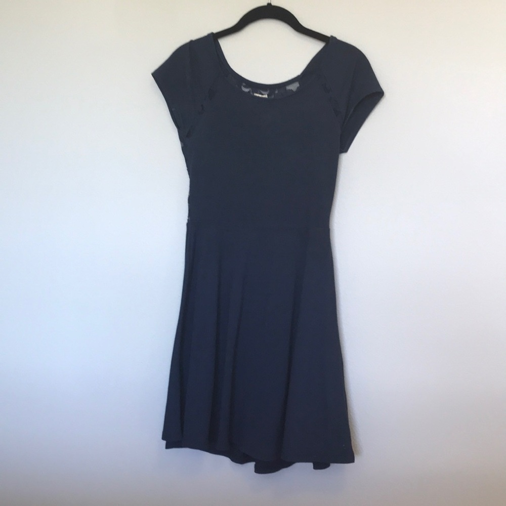Navy blue dress